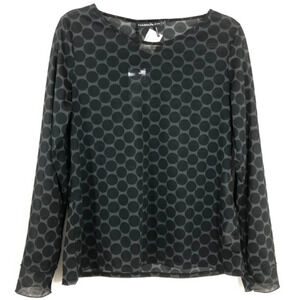 Mado Et Les Autres Top Polka Dot‎ Long Sleeve Top